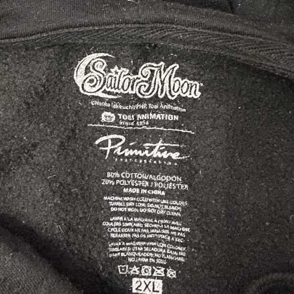 ❌Sold❌ Primitive x Sailor Moon Tuxedo Mask Hoodie - Picture 4 of 4